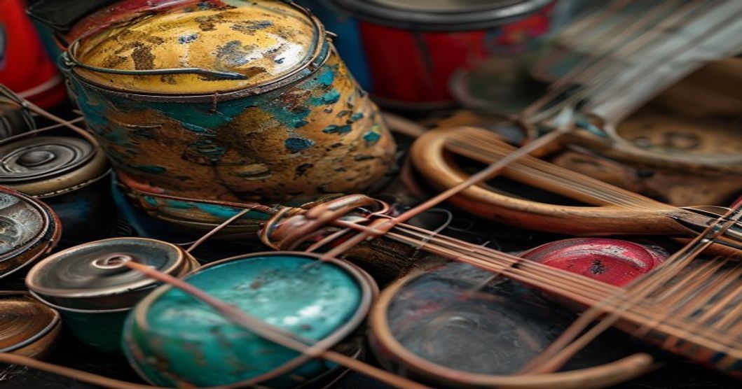 Reciclaje musical: cómo crear instrumentos con residuos