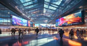 Publicidad digital en aeropuertos: tendencias y formatos