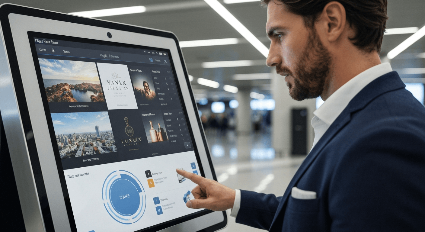 Publicidad digital en aeropuertos: tendencias y formatos