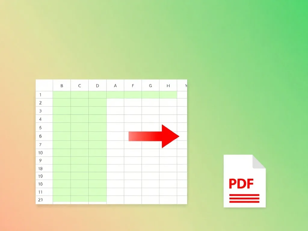 Excel a PDF: convertir hojas de cálculo a PDF gratis