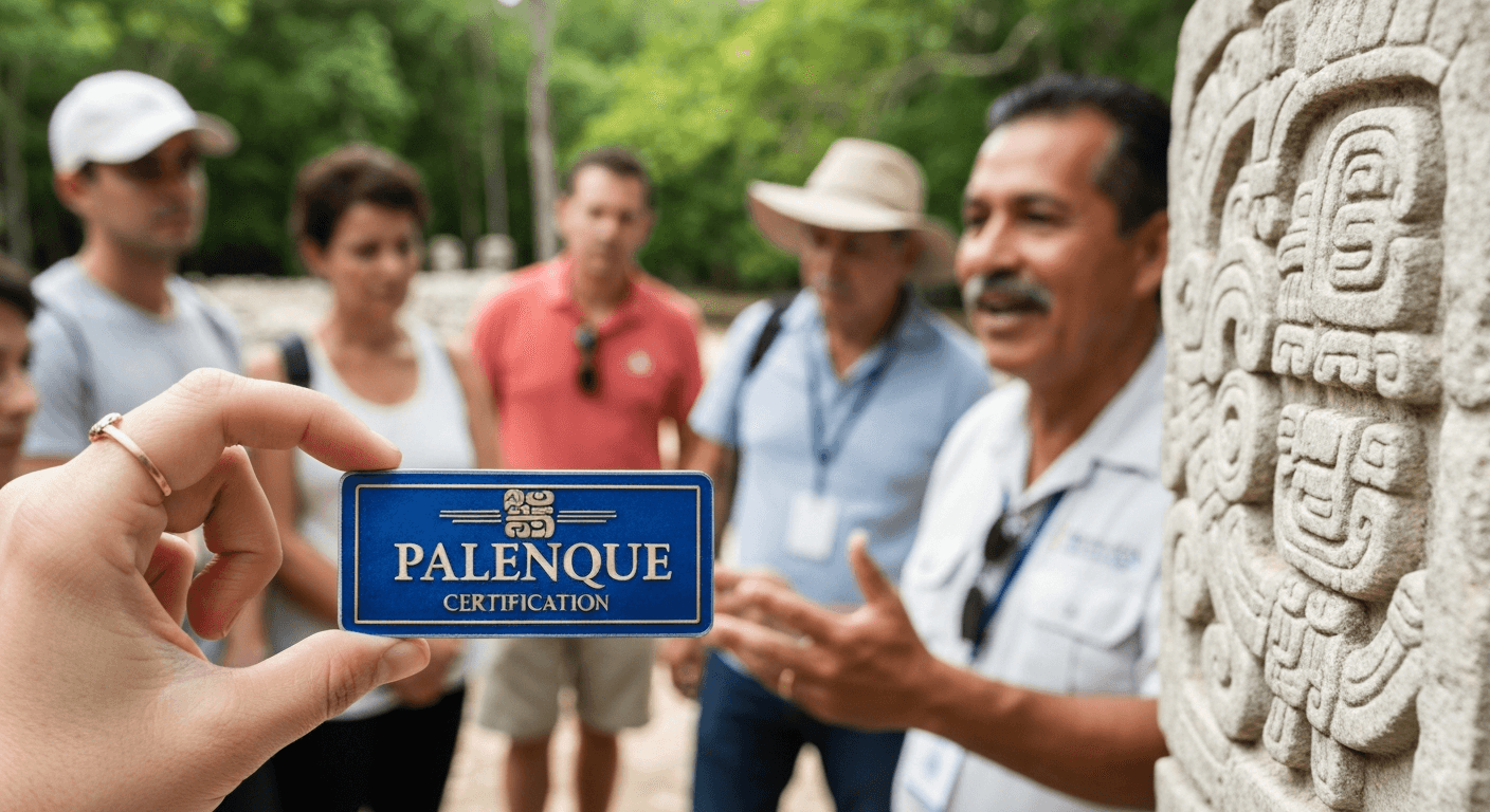 Guías Certificados: El Secreto del Turismo en Palenque