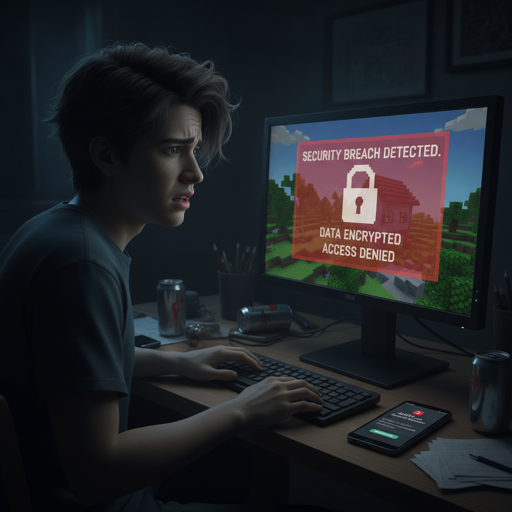 Malware en tutoriales de Minecraft: cómo protegerte