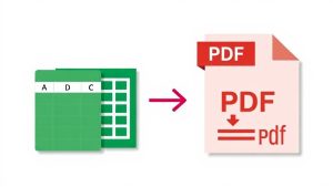PDF in Excel (.xlsx) kostenlos konvertieren — mit OCR