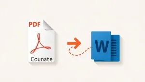 Converter PDF para Word (.docx) editável grátis