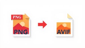 Konversi PNG ke AVIF Online Gratis